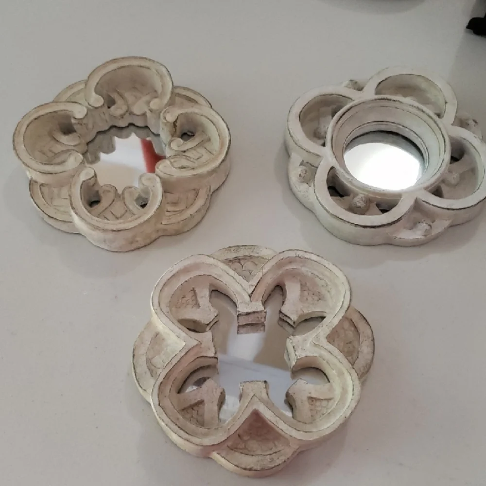 Elegant Cream Wall Decor Set Of 3